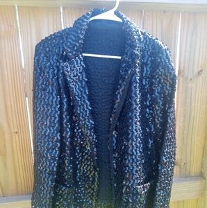 DAZZLING AND SPECTACULAR VINTAGE"PARTIQUE" SEQUIN JACKET